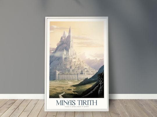 Tower of Guard, Minas Tirith Poster