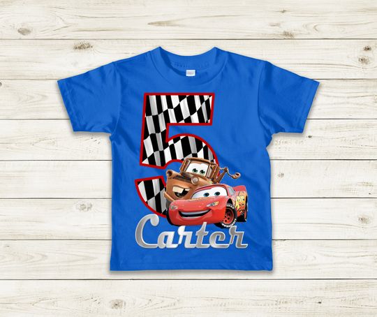 Cars Birthday Shirt - Disney Cars Birthday Shirt - Disney Cars T-shirt