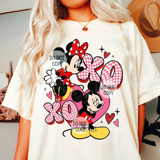 XoXo Funny Valentine's Day, Mouse Valentine's Day shirts Valentines Couple shirt, Mouse Couple Shirt