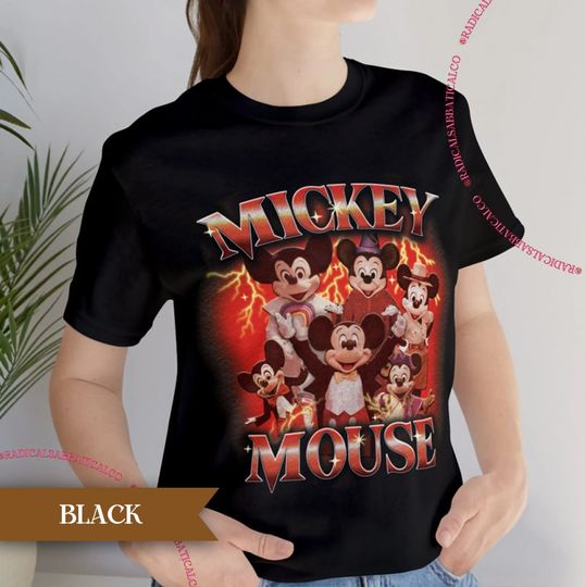 Disney Mickey Mouse 90s Rap T-shirt, Disneyland Shirts, Disneyworld Vacation T-shirt