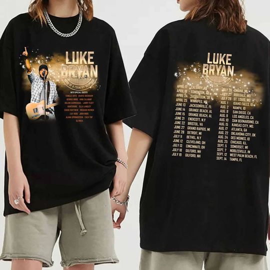 Luke Bryan Mind Of A Country Boy Tour 2024 Shirt, Luke Bryan Fan Shirt, Luke Bryan 2024 Concert Shirt, Mind Of A Country Boy Concert Shirt