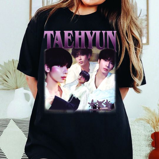 Limited TXT Taehyun T-shirt, Taehyun Kpop Shirt, Taehyun T-Shirt, Gift For Woman and Man Unisex T-Shirt