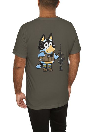 BlueyDad Shirt - Police Officer Gifts - Police Dad Shirt
