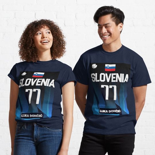 Luka Doncic 2021 Slovenia Jersey Fan Design Classic T-Shirt