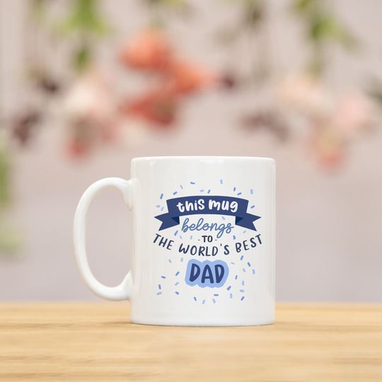 World's Best Dad Mug, father gift, gift for him
