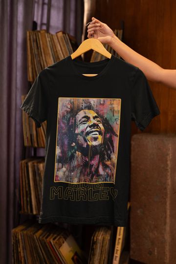 Bob Marley Graffiti T-Shirt, Bob Marley Tee