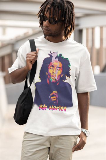 Bob Marley Retro Tshirt, bob marley tshirt