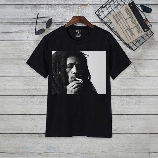Bob Marley Art T-Shirt, Music Shirt, Bob Marley Shirts, Bob Marley One Love T-shirt