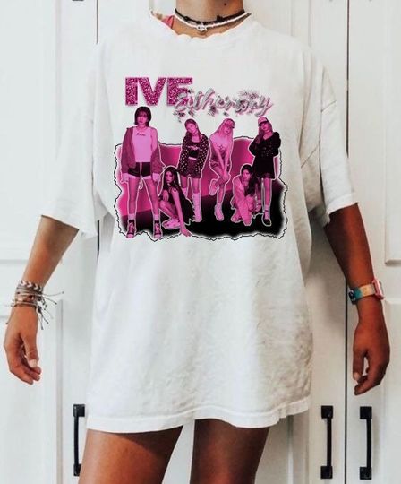 IVE Either Way Shirt, IVE Kpop Shirt, Ive I've Mine Shirt, Ive Retro Graphic Tee, IVE World Tour Shirt, Gaeul Yujin Rei Wonyoung Liz Leeseo