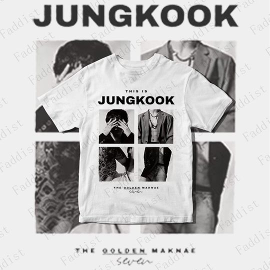 Jungkook Seven Shirt, Seven Single Shirt, Jungkook Photos Shirt, Vintage Jungkook Seven Single Shirt, Kpop Jungkook Shirt,BTS Jungkook Shirt