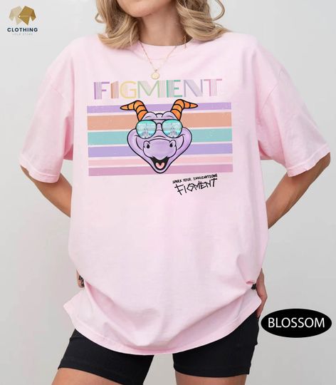Figment Epcot Shirt, Disney Figment Shirt, One Little Spark Of Inspiration T Shirt