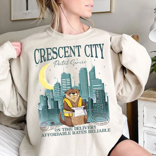 Crescent City Postal Service Shirt, Crescent City Otter Shirt, Crescent City Shirt