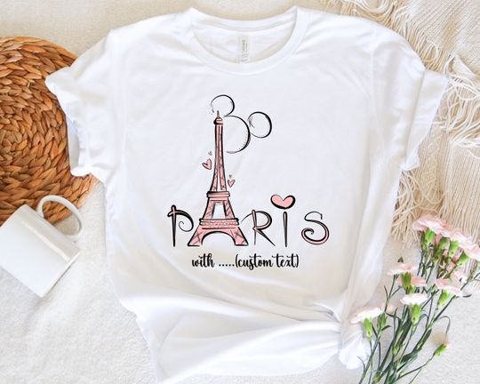 Disneyland Paris Mickey Ears Shirt, Paris Family Trip T-Shirt, Family Matching Paris Shirt