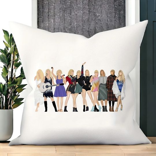 taylor version Pillow, taylor version Gifts, Sisters Pillow