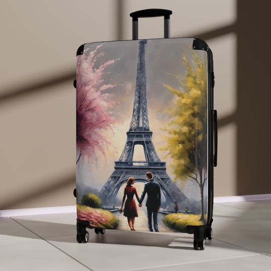 Eiffel Tower, Travel Suitcase, Paris, Travel