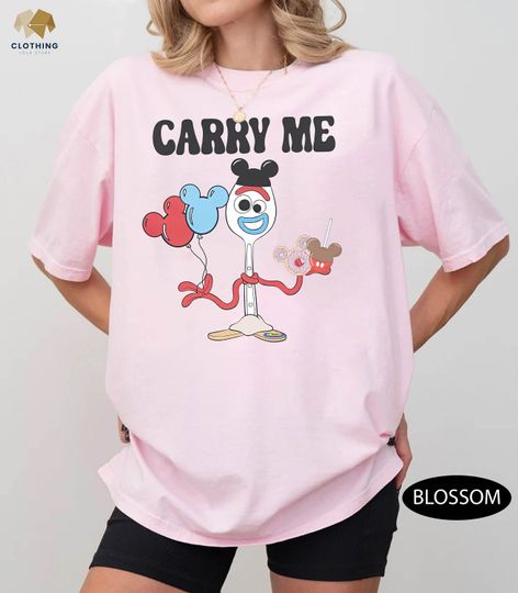 Carry Me Forky Shirt, Disney Youth & Toddler Shirt, Toy Story Funny Shirt