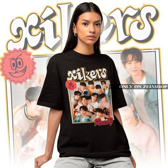 Xikers Retro Classic 90s Shirt - Kpop T-shirt - Kpop Merch - Kpop Gift - Xikers Bootleg Shirt - Xikers Fan Tee - Xikers Kpop Shirt