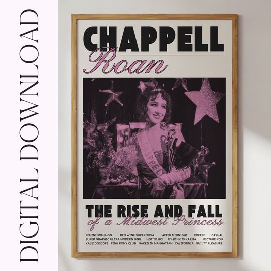 Chappell Roan Midwest Princess Poster
