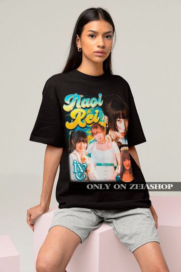 IVE Rei Retro 90s Bootleg T-shirt - Kpop Shirt - Kpop Merch - Kpop Gift for her or him - Ive Dive -  Ive Kpop retro Tee