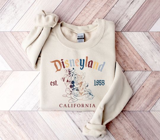 Disneyland California Est. 1955 Sweatshirt, Disneyland Sweatshirt