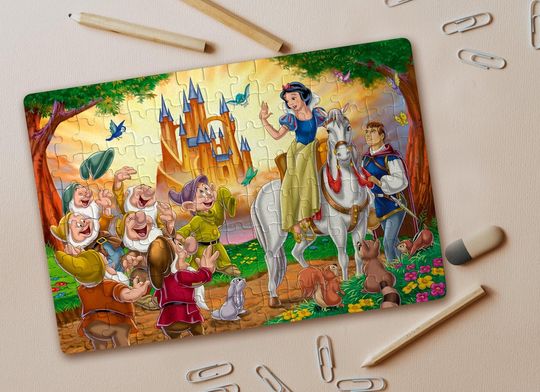 Disney Snow White and Seven Dwarfs Jigsaw Puzzle