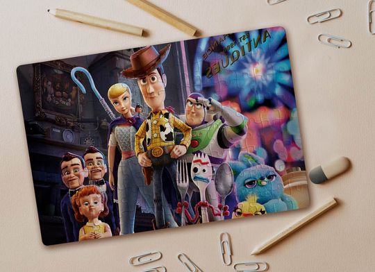 Disney Toy Story, Woody, Buzz Lightyear, Jessie Jigsaw Puzzle