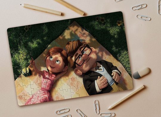 Disney Up, Carl & Ellie, Picnic, Adventure is Out There Jigsaw Puzzle