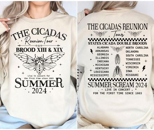 The Cicadas Reunion Tour Shirt