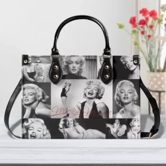 Marilyn Monroe Women Leather Handbag