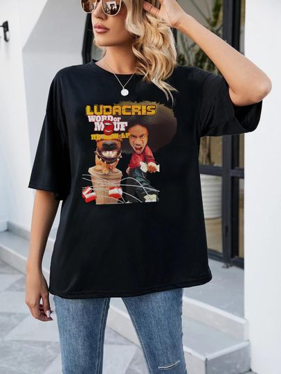 Ludacris Unisex Shirt ludacris, rapper, move bitch, movie, fast furious, the red light district