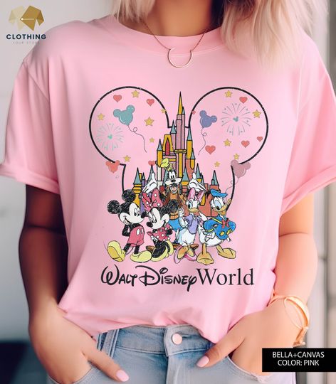 Mickey And Friends Shirts, Disney Magic Kingdom Shirts, Family Vacation 2023, Disneyland Shirt, Disneyworld Family Shirt