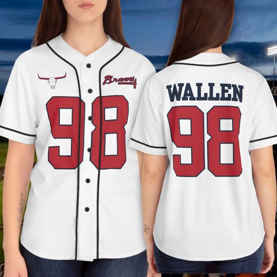 Wallen Western Women's Jersey, Wallen Western Shirt, Fullbutton Jersey