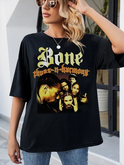 Bone Thugs-N-Harmony Unisex Shirt rapper Bizzy Bone, Wish Bone, Layzie Bone