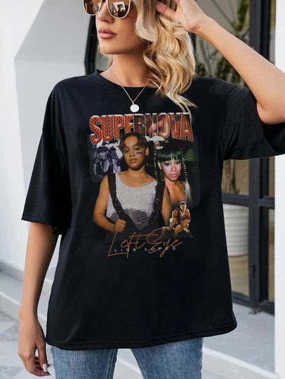 Left eye Lisa Lopes Unisex Shirt Lisa Lopes Shirt, Lisa Lopes Tee, Lisa Lopes Merch, Lisa Lopes Tshirt, Graphic Tee