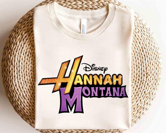 Disney Hannah Montana Logo Shirt, Hannah Montana