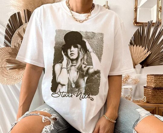 Stevie Nicks 90s Shirt, Fleetwood Mac Shirt,Stevie Nicks Tshirt