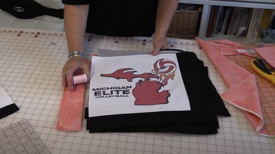 Sewing your t-shirt quilt