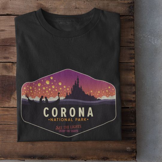 Disney Tangled T-Shirt, Corona National Park Shirt