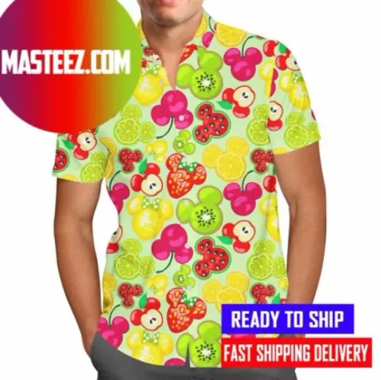 Mickey’s Fruit Fiesta 3D HAWAII SHIRT Mother Day Gift All Over Print