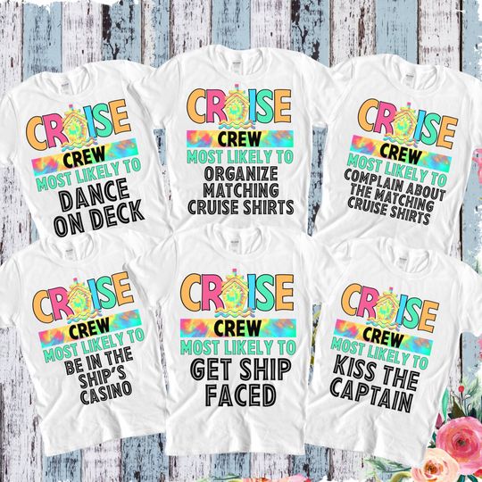 Most Likely To Matching Cruise Shirts, Birthday Cruise Shirt, Cruise Vacation Shirt