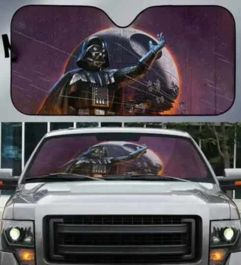Star Wars Darth Vader Car Pickup Sunshade