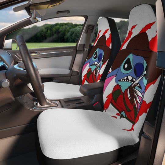 Horror Stitch Front Seat Covers