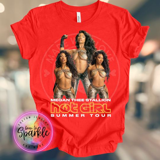 Megan Thee Stallion Real Hot Girl Shirt, Megan The Stallion Tour Shirt