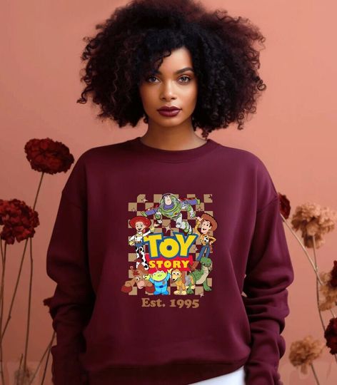 Toy Story Est. 1995 Sweatshirt, Disney Toy Story Gift Sweatshirt, Disney Sweatshirt