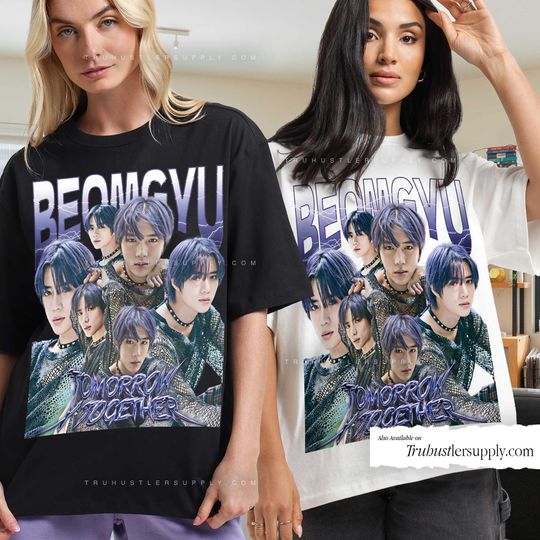 Beomgyu Graphic Shirt, Beomgyu Y2K Graphic Shirt, Vintage Beomgyu Kpop Shirt Gift for her, Kpop merch, Kpop Graphic Shirt
