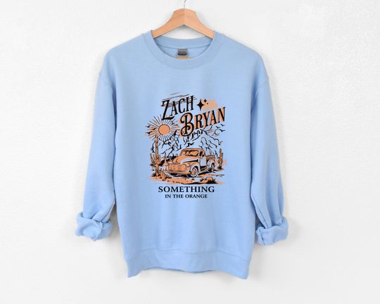 Country Music Zach Bryan Sweatshirt, Heartbreak Country Funny Concert Sweatshirt