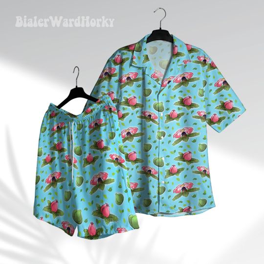 Bulbasaur Evolution Hawaiian Shirt Grass Type Shirt Bulbasaur Shirt Aloha Shirt Anime Shirt Gifts