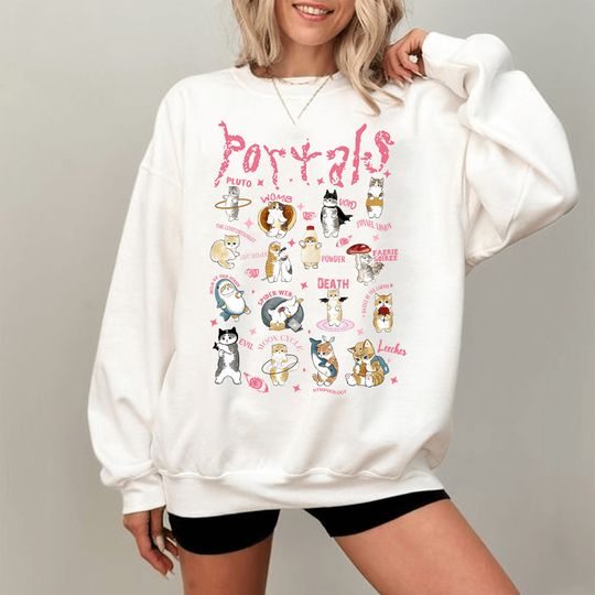 Melanie Martinez Portals Cat Sweatshirt
