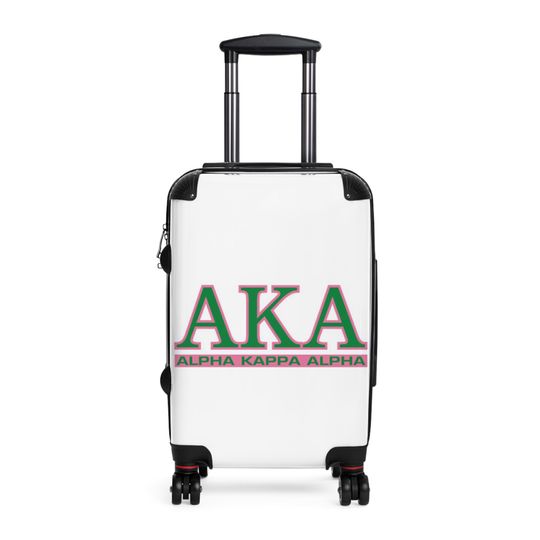 Alpha Kappa Alpha Suitcase