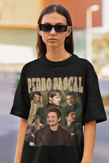 Pedro Pascal Retro shirt, Pedro Pascal Vintage print T-Shirt, Pedro Pascal Unisex Clothing